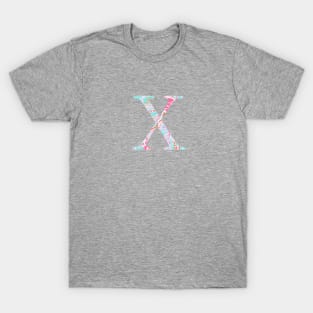 Chi Splash Greek Letter T-Shirt